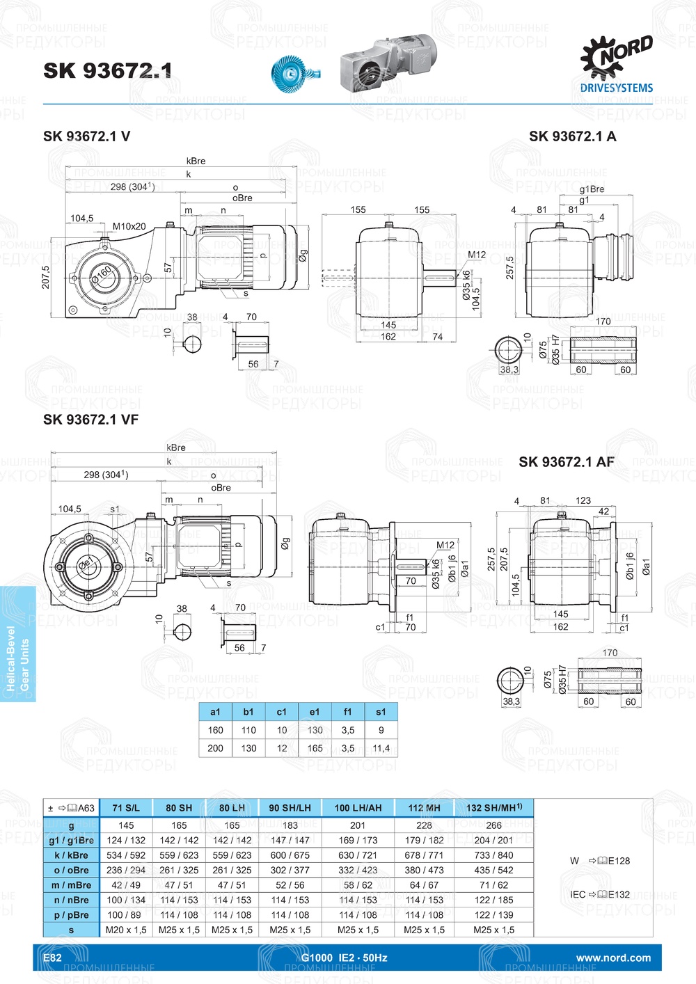 Мотор-редуктор Nord 93672.1 Nord 93672.1